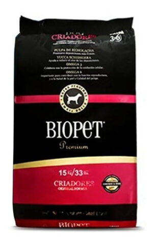 Biopet Perro Adulto Razas Pequeñas X 15 Kg.